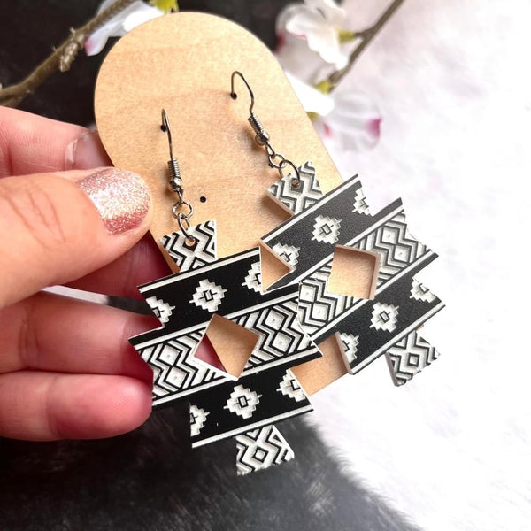 Southwest Acrylic Earrings