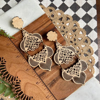 Maple Boho Joined Stud Earrings